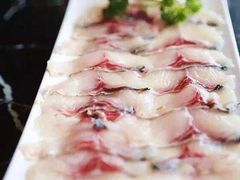 鲜切斑鱼片-食玉轩临江鱼捞