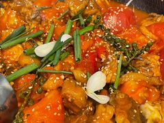 -贵州辣子鸡番茄鸡