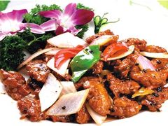 葱爆牛肉-翼松楼餐厅