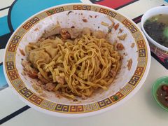 拌干肉脞面-大华猪肉粿条面
