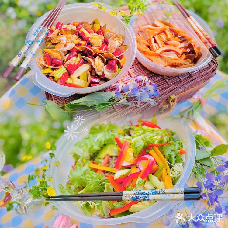 🌸春夏露营🏕️野餐🌿超美味小龙虾