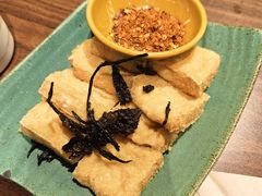 普洱茶炸石屏包浆豆腐-良米山·云南野生菌过桥米线(上海首店)
