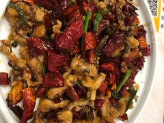 红辣子鱿鱼脚-丁字口海鲜热炒·烧烤大排档