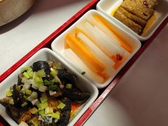 盐府开胃三小味-小河盐帮·私家菜·烤鸭(三元桥·霄云路店)