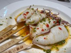 柠檬酸辣笔管鱼-双合园·海鲜水饺青岛菜(万佳广场店)