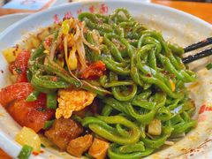 特色四合一-手擀菠菜面(西康路店)