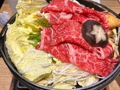 雪花牛肉寿喜锅-隐泉之语日式料理(王府中环店)