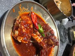 -草家酱蟹炭火烤肉店(珲春南路二店)