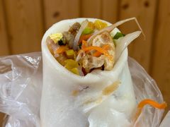嵌糕夹里脊肉夹泡虾-温岭特色嵌糕(开元店)