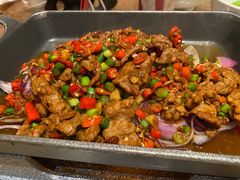 孜然牛肉-味上湘菜馆(阿波罗店)