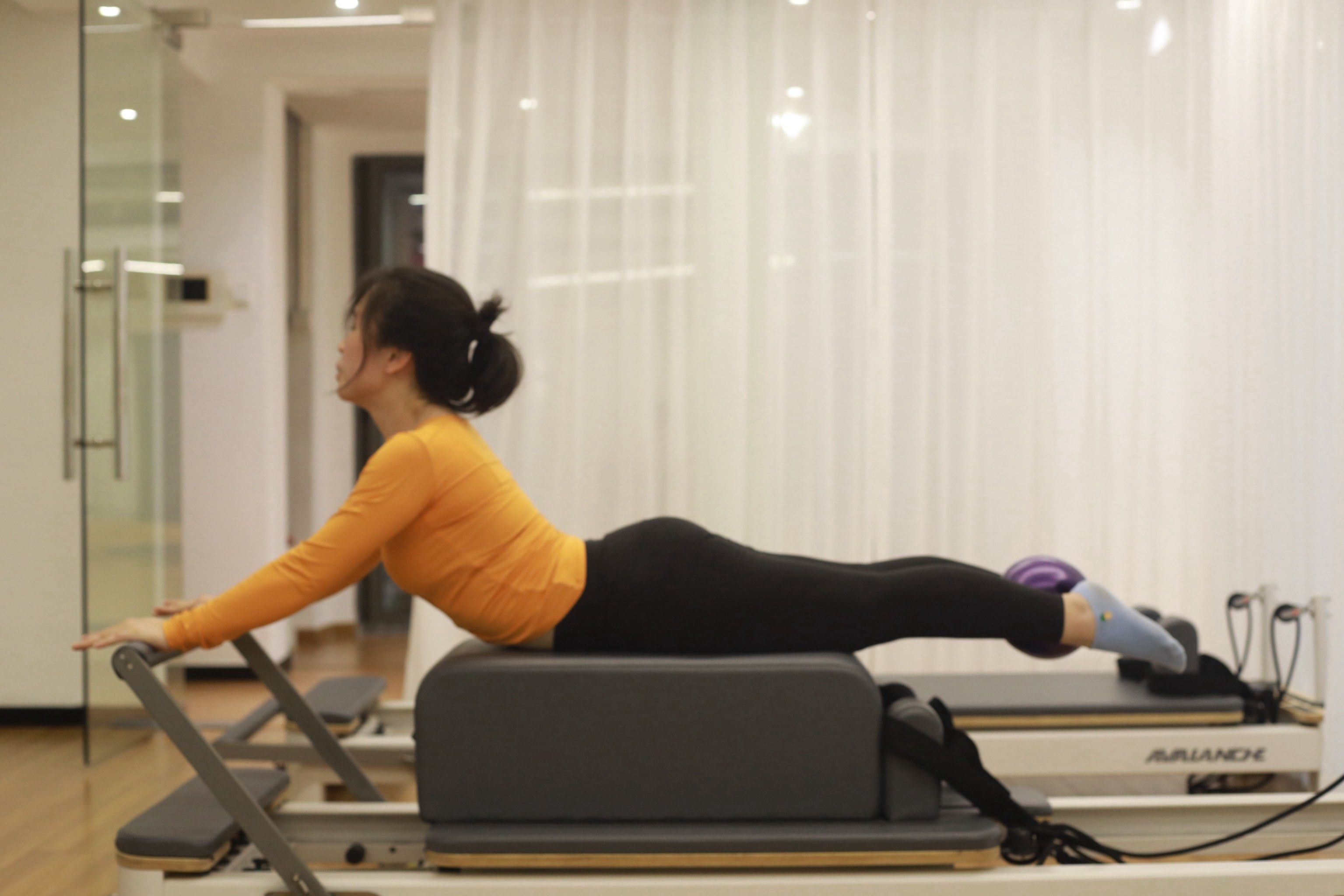 普拉提塑形之路渐入佳境