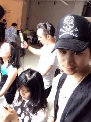 模特拍摄中-FUTURE HN男士发型风格设计