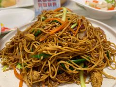 什锦香炒鸡蛋面-新龙船黄浦江餐饮游船官方自营店