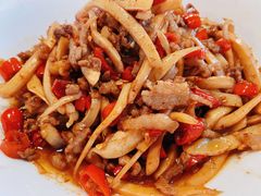 鱿鱼炒三丝-天下客饭店(中山路店)
