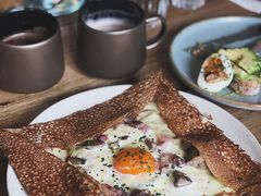 鸡蛋蘑菇熏肉荞麦可丽饼-RAC BAR(安福路店)