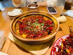 鸳鸯豆花牛肉-付掌柜在成都·热炒砂锅集(金禾店)
