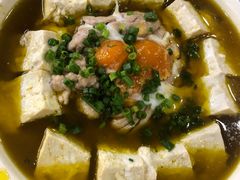 清蒸咸蛋目鱼臭豆腐猪脑-绍兴名菜馆(可乐路店)