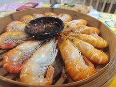 白灼大头虾-喜碧海鲜·二十年本土海鲜老字号(上排店)