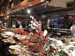 自助取餐区-二十八里太湖船菜(吉祥路店)