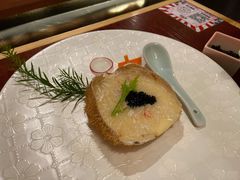 红毛蟹壳蒸蛋-蟹田居·活蟹料理(东城店)