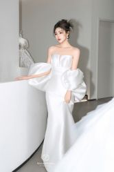 -桃子造型婚纱礼服(凤起广场店)