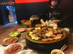 -老姐石板烧烤+铜炭火锅(总店)