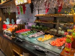 自助取餐区-领鲜活海鲜榴莲自助火锅(东门店)