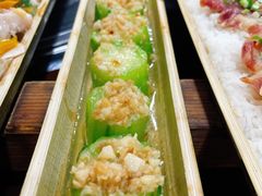 -胡须哥网红竹筒菜