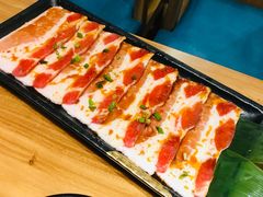调味猪五花-九田家黑牛烤肉(溧水万达店)