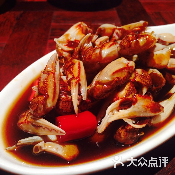 前海沿(大拇指广场店)-醉蟹钳-菜-醉蟹钳图片-青岛美食-大众点评网