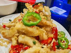 椒盐九肚鱼-一哥美食(总店)