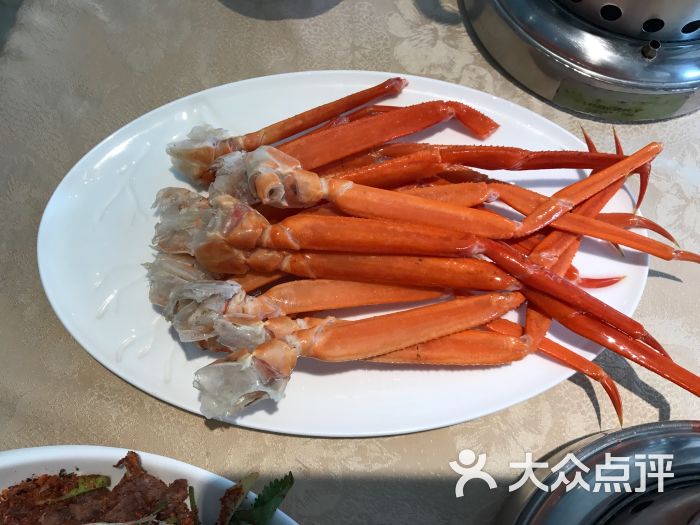 牛仔港鲜切牛肉小火锅(青龙街店)蟹腿图片 - 第6张