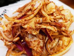 凉拌板筋-秋香家韩式炭火烤肉(磐石路店)