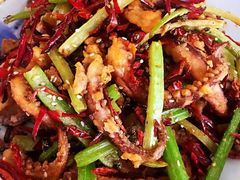 干煸鱿鱼须-普天和酒楼(天津之眼店)