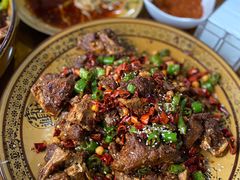 香辣巴骨肉-一品红烧鸭特色川菜(三岔湖店)