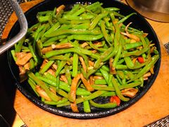 刀豆爆肉丝-丽小馆·家料理(天纵城店)