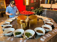自助调料区-捞神煲汤火锅(湖滨商业街店)