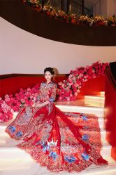 点击看大图 -艾拉·女王婚纱礼服馆