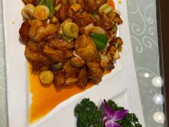 宫爆山药虾球-津菜宋记老房子(平山道店)