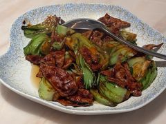 招牌猪肝炒菜梗-菲乐餐厅(三十年经营·湖滨路店)