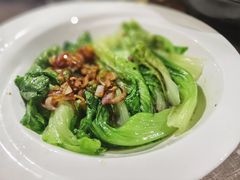 猪油渣炒生菜-大头唛·啫鸡煲.粤菜.专门店(289艺术园区店)