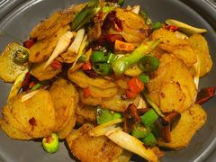 干锅土豆片-小河盐帮·私家菜·烤鸭(三元桥·霄云路店)