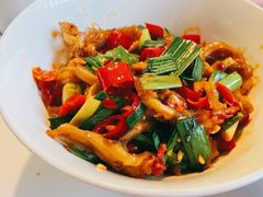 爆炒鸭掌筋-老长沙龙虾馆·聚会餐厅(白石洲店)