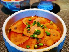 柚子醋牛舌-炉石六本目·冰鲜和牛炭火烤肉·寿喜烧店(梅江店)
