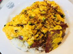 叉烧葱花滑蛋饭-深仔记茶餐厅(亚士厘道店)