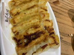 韭黄牛肉锅贴-海富荣·锅贴·陕菜家常菜(阳光城店)