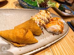 火焰芝士三文鱼寿司-广州增城保利皇冠假日酒店-玄日本餐厅
