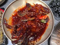 -草家酱蟹炭火烤肉店(珲春南路二店)