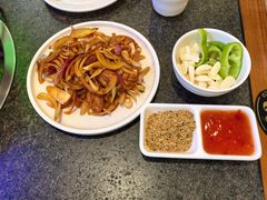 奥尔良鸡腿肉-揽月斋炙子烤肉·清真(安定门·五道营店)