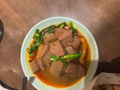 麻辣韭菜鸭血-新旺茶餐厅(嘉里城店)